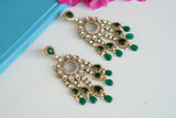 Polki Stone earring (1-4058)(A)