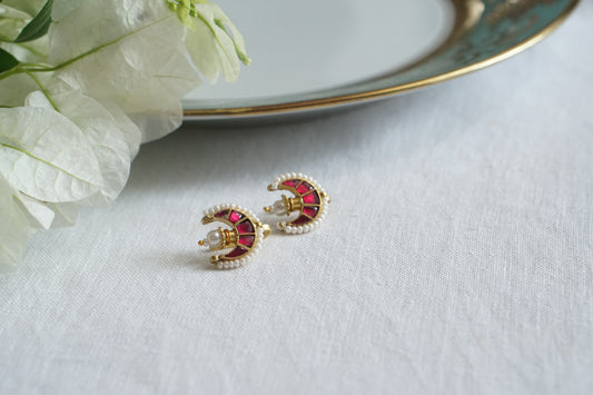 Pink Kundan Bugadi (1-5550)(A)
