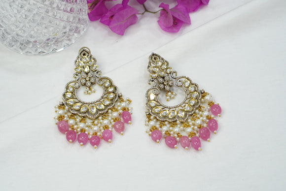 Polki Earrings  (1-4070)(A)