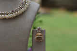 Kundan Necklace set (4-8459)(EX)