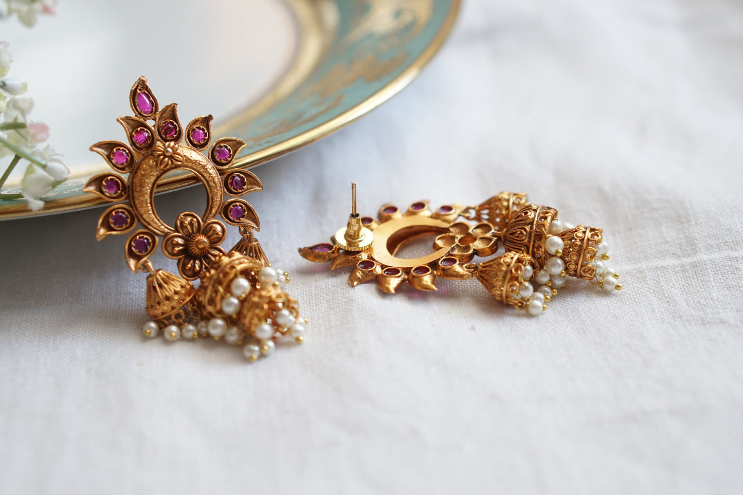 Antique Earrings (1-5020)(AK) - JEWELSTYLE