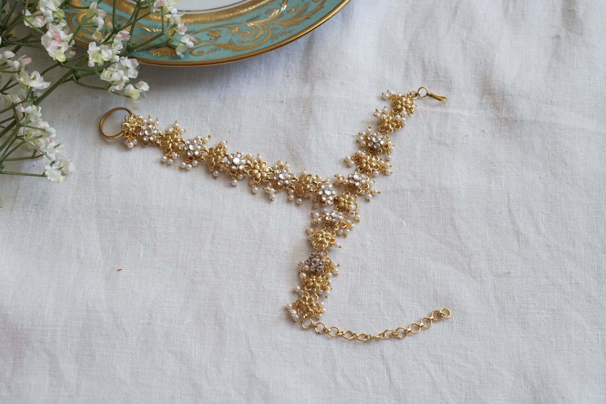 Kundan Haathphool (3-480)(B) - JEWELSTYLE