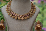 Antique Necklace set (4-8468)(EX)