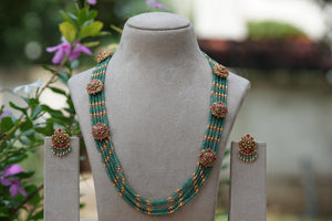 Antique Necklace set (4-8466)(EX)