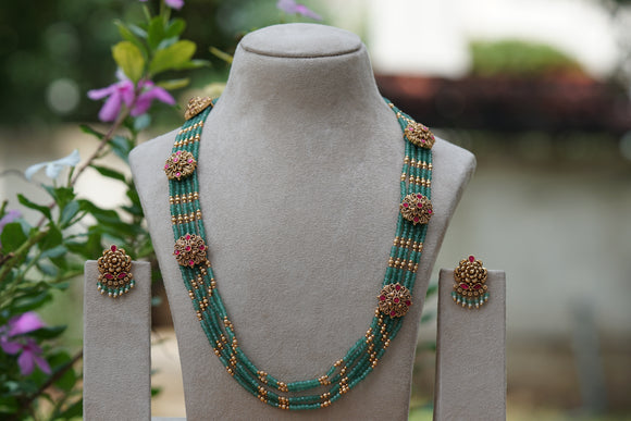 Antique Necklace set (4-8466)(EX)