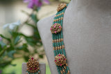 Antique Necklace set (4-8466)(EX)