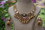 Antique Necklace set (4-8465)(EX)