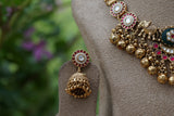 Antique Necklace set (4-8465)(EX)