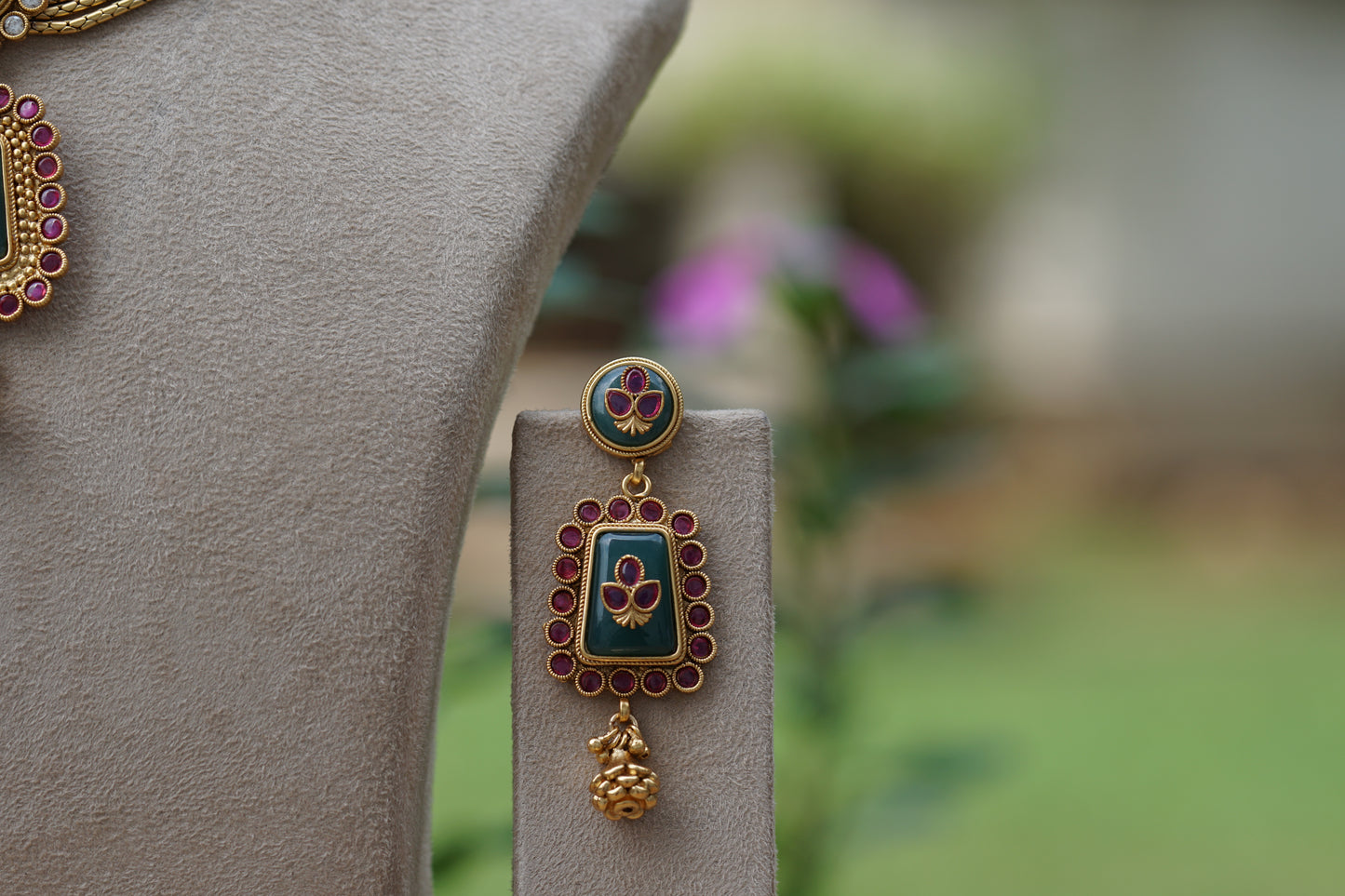 Antique Necklace set (4-8462)(EX)