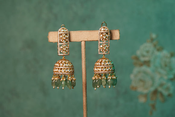 Polki jhumki (1-4358)(B)