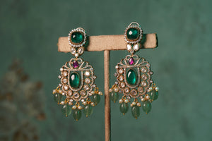 Polki Earring (1-4360)(B)