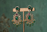 Polki Earring (1-4360)(B)