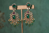 Polki Earring (1-4360)(B)