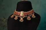 Kundan Choker  (4-9094)(KA) - JEWELSTYLE
