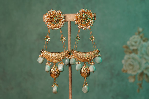 Polki Earring (1-4359)(B)