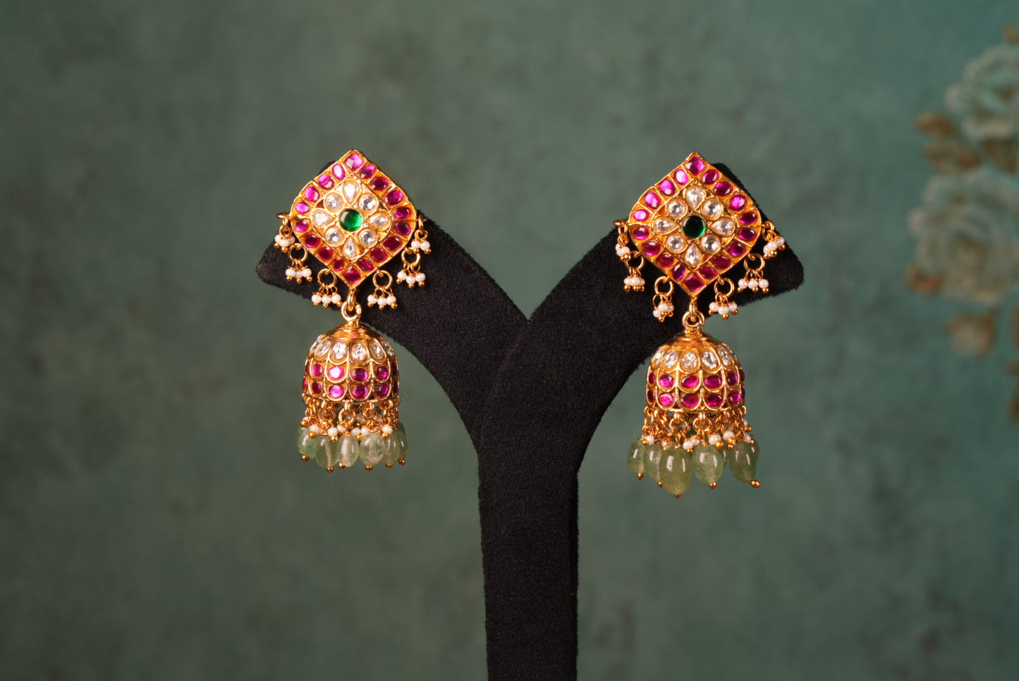 Kundan Jhumki (1-5069)(KA) (Preorder) (Made IN 7-8 DAYS TIME) - JEWELSTYLE