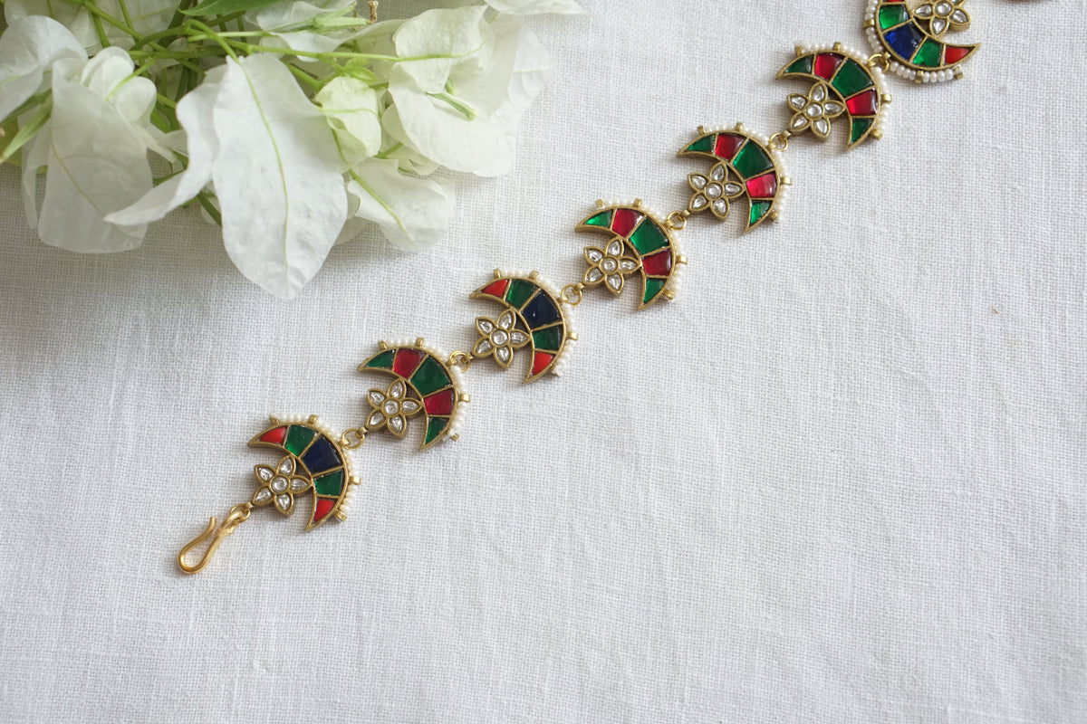 Multi stone colour Sispatti (5-1806)(A)