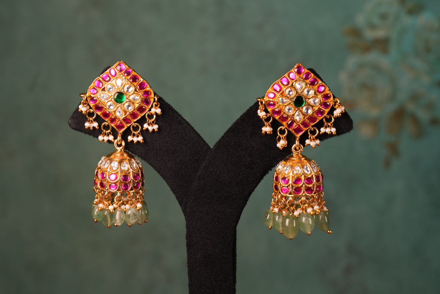 Kundan Jhumki (1-5069)(KA) (Preorder) (Made IN 7-8 DAYS TIME) - JEWELSTYLE