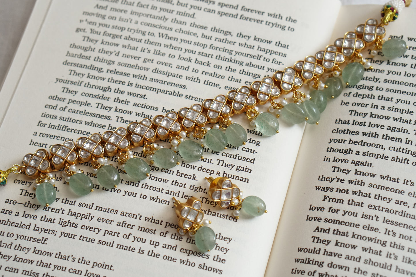 Kundan Choker set (4-8474)(R)(PREORDER) - JEWELSTYLE