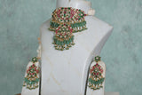 Polki Choker set  (4-8187)(B)