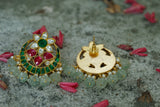 Kundan earring (1-3105)(R)