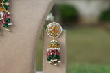 Kundan Necklace Set (4-9637)(A) - JEWELSTYLE