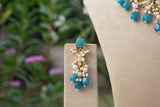 Blue necklace Set (4-9628)(K)