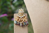 Kundan Necklace Set (4-9629)(A)