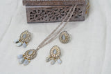 Kundan pendant necklace set with RING (4-7158)(A)(OFFER PIECE)