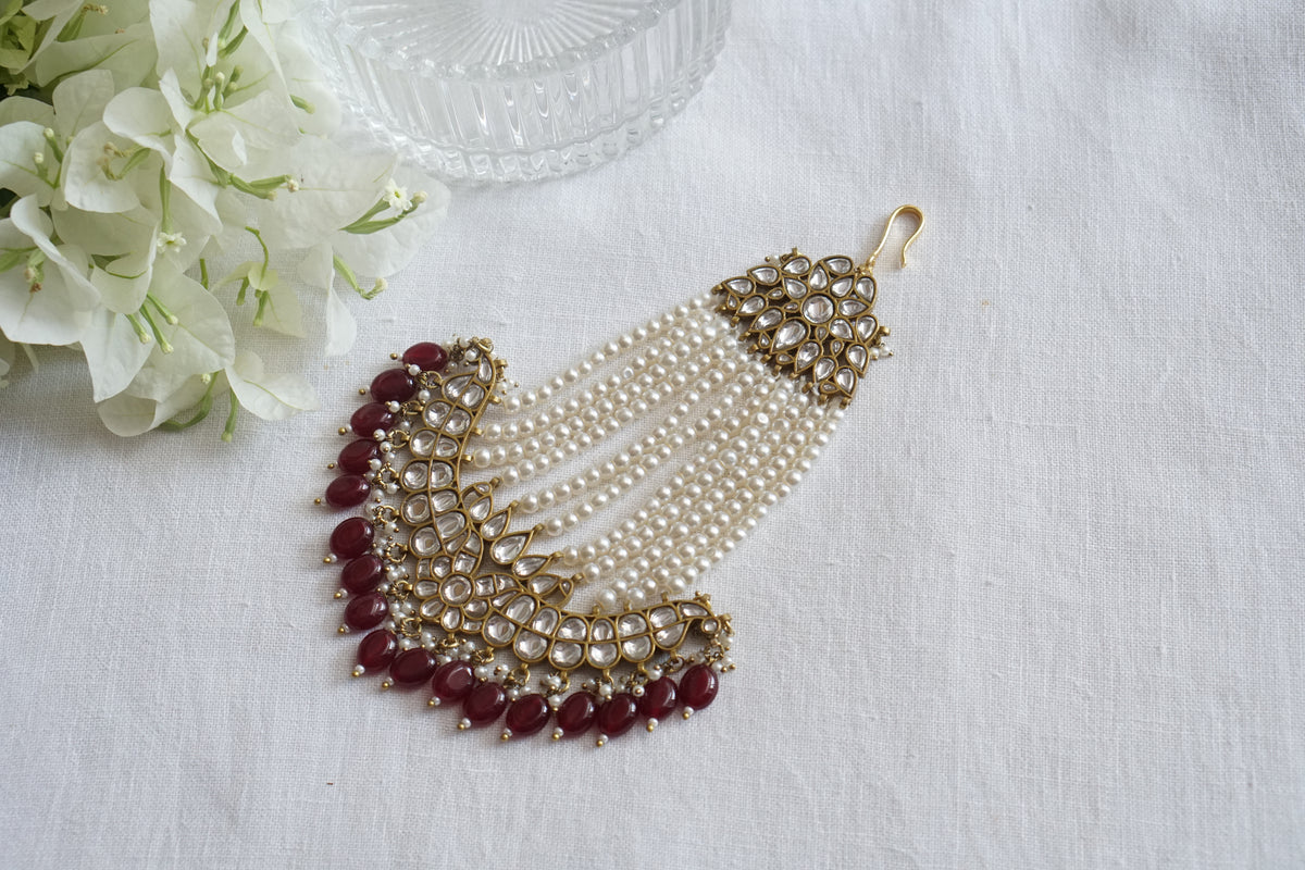 White Kundan Passa (5-1815)(A)