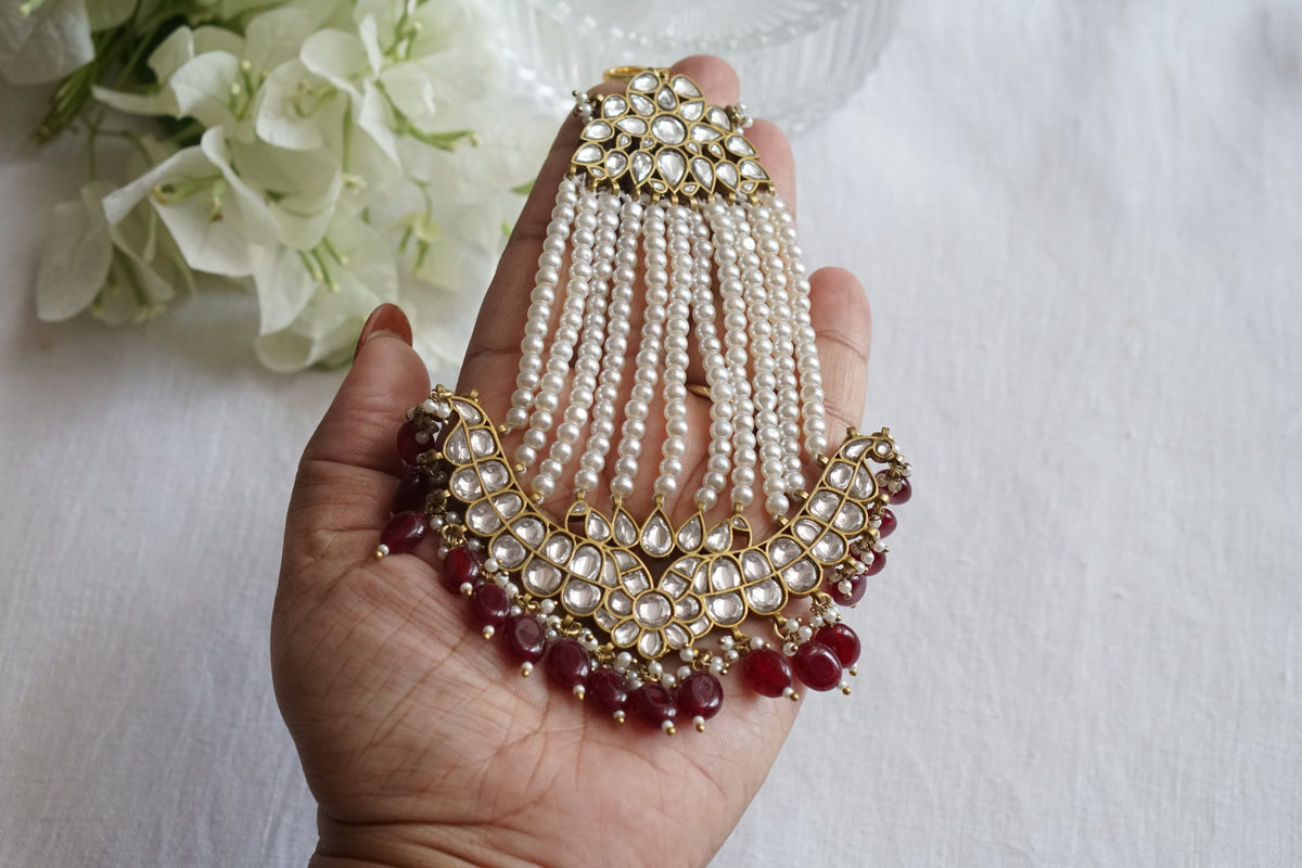 White Kundan Passa (5-1815)(A)