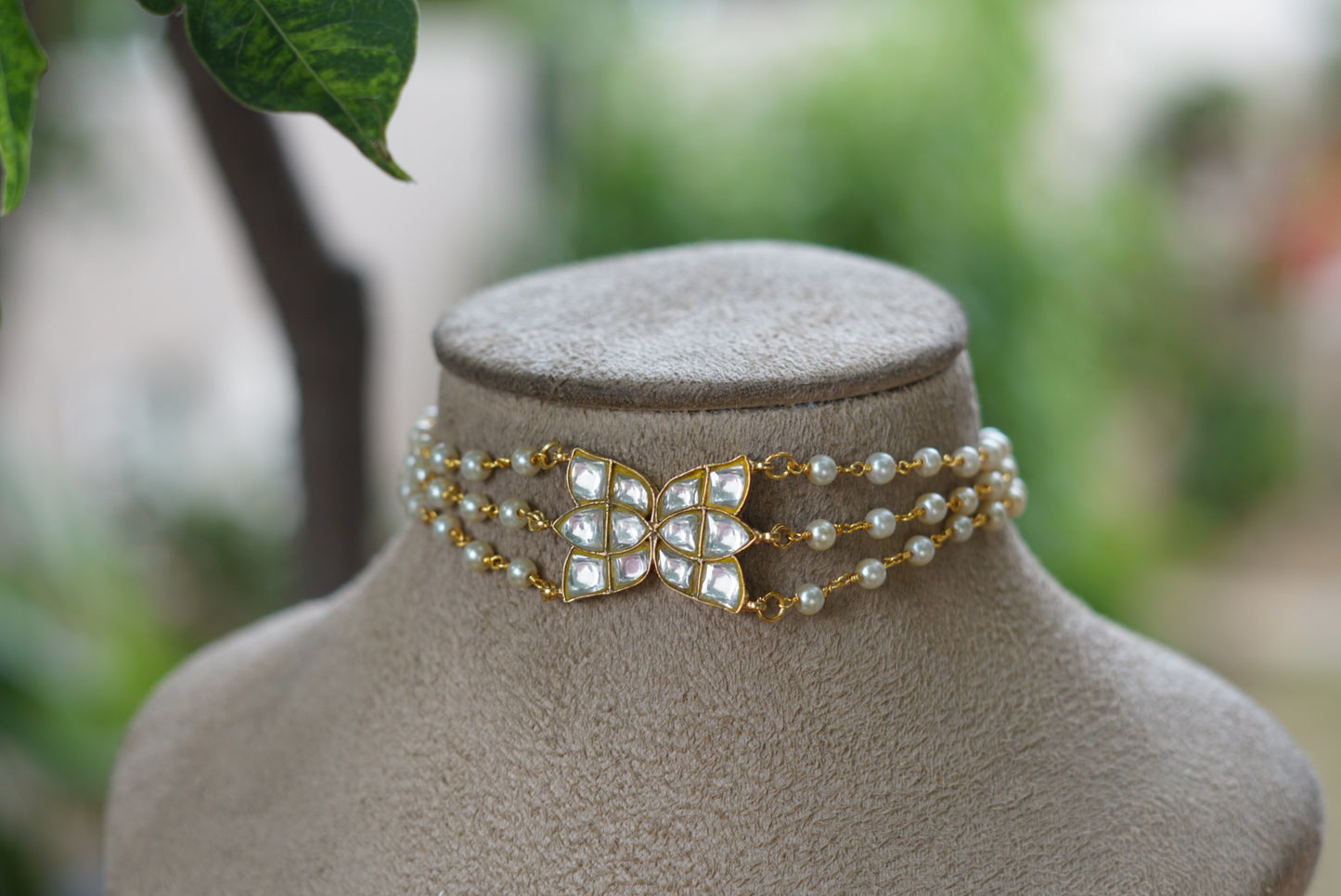 Kundan Choker (4-6010)(R)(preorder)
