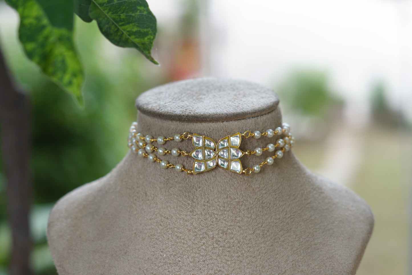 Kundan Choker (4-6010)(R)(preorder)
