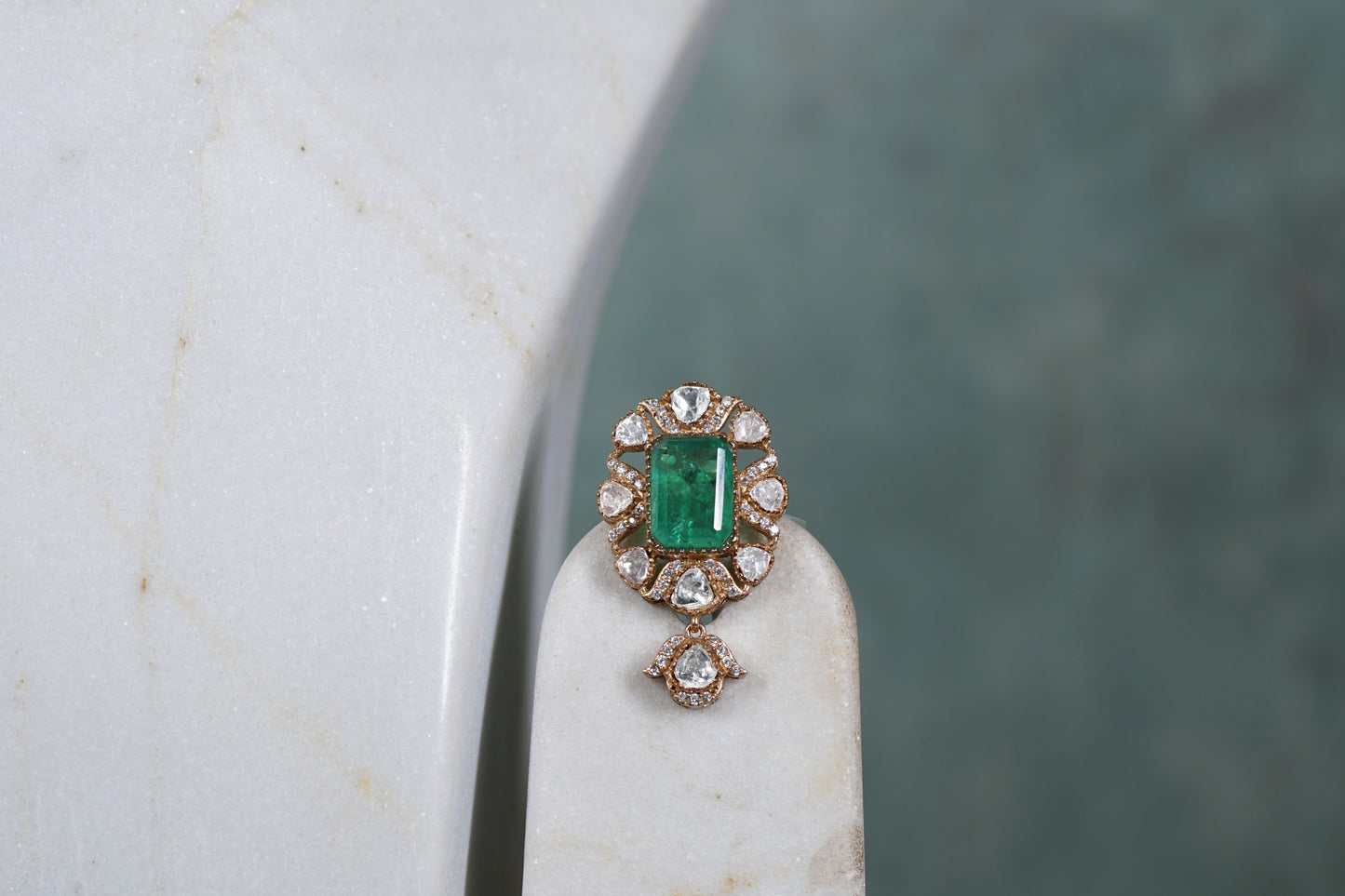 Polki Choker set  (4-8179)(B)