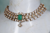 Polki Choker set  (4-8179)(B)