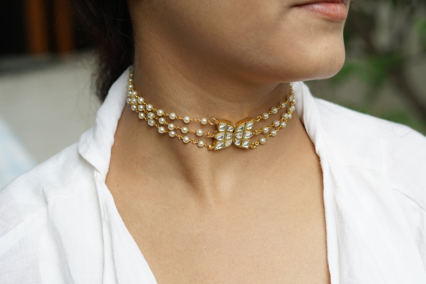 Kundan Choker (4-6010)(R)(preorder)