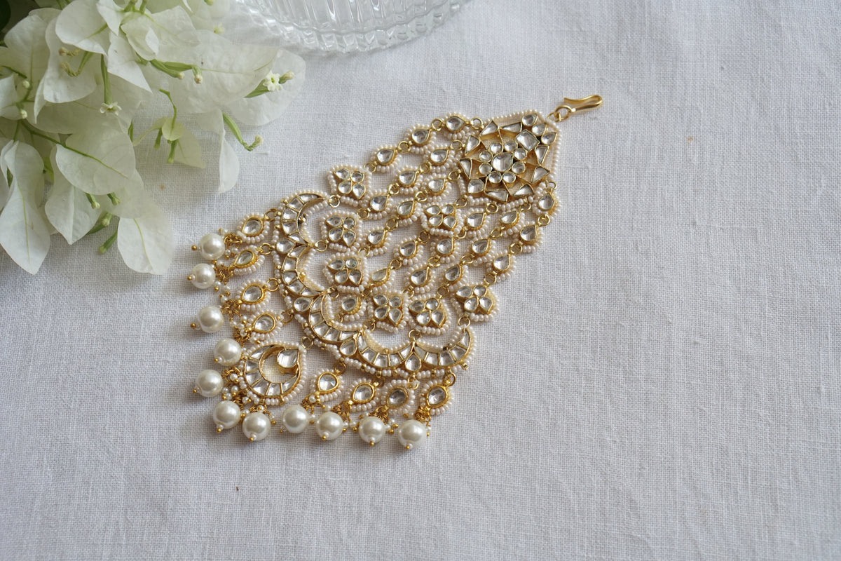 White Kundan Passa (5-1816)(A)