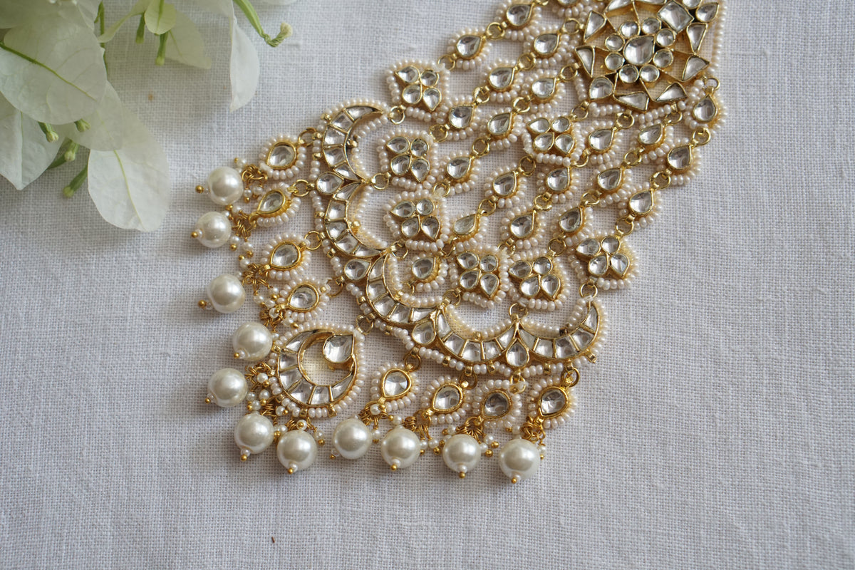 White Kundan Passa (5-1816)(A)