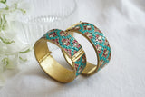 Kundan Stone Bangle (3-505)(A) Openable