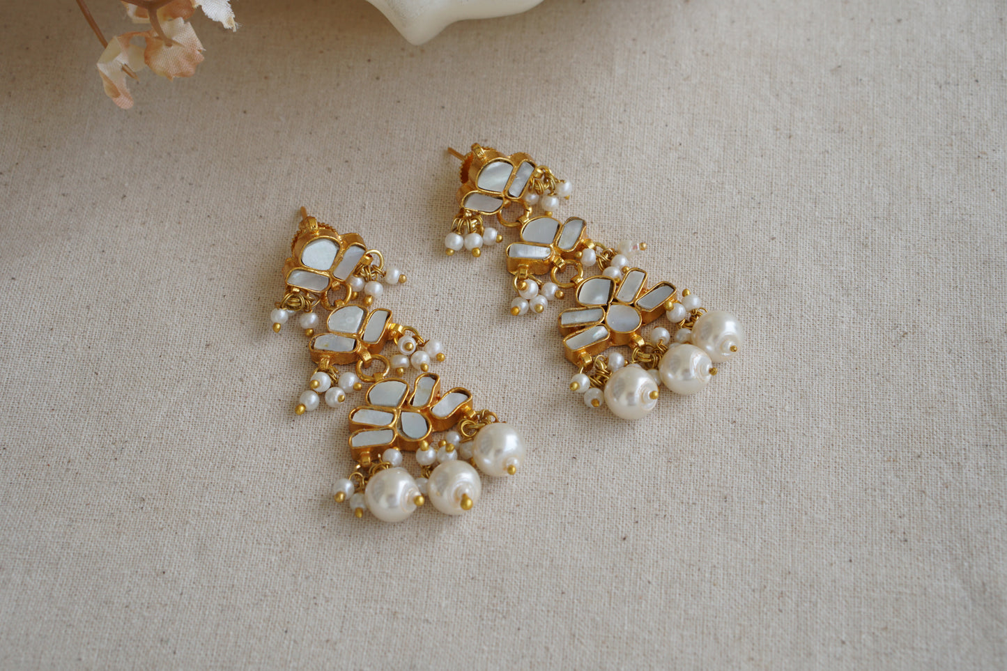 Mother of Pearl Earrings (1-5036)(A)