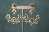 kundan bali Earrings (1-4619)(R)(ALREADY DISCOUNTED