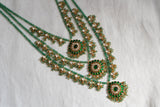 Kundan 3 line ranihaar necklace  (4-7766) (A)