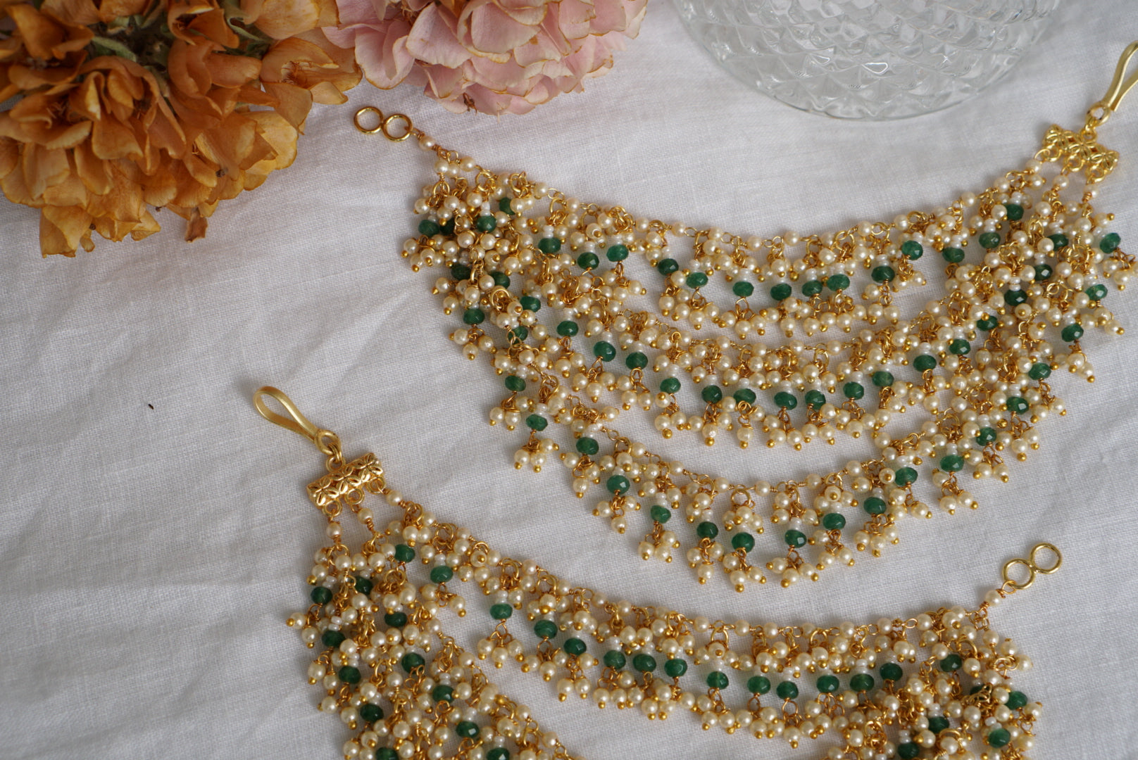 3 line EarChain (9-75)(N) - JEWELSTYLE