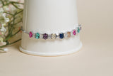 AD Multi Stone Tennis Bracelet (3-470)(EX)