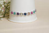 AD Multi Stone Tennis Bracelet (3-470)(EX)