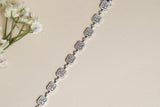 AD Stone Tennis Bracelet (3-461)(EX)