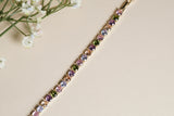 AD Stone Tennis Bracelet (3-469)(EX)