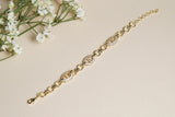 AD Stone Tennis Bracelet (3-468)(EX)