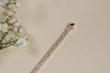 AD Stone Tennis Bracelet (3-463)(EX)