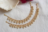 White Kundan Anklets (7-1)